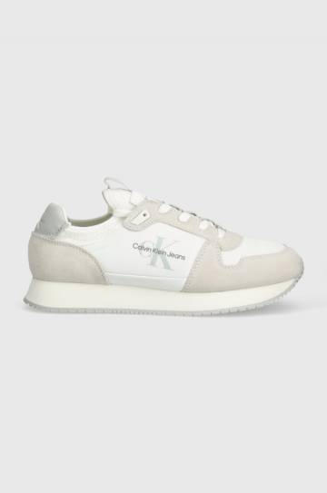 Кроссовки Calvin Klein Jeans Runner Sock Laceup цвет чёрный Кроссовки Calvin Klein Jeans Runner Sock Laceup цвет чёрный