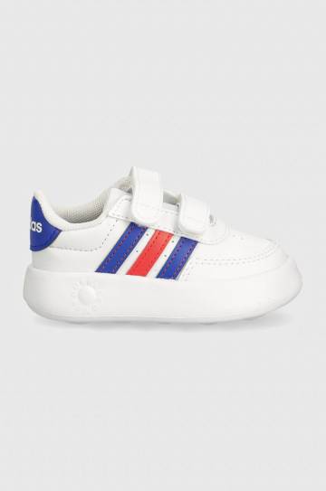 Детские кроссовки adidas BREAKNET 2.0 CF цвет белый ID5278 Детские кроссовки adidas BREAKNET 2.0 CF цвет белый ID5278
