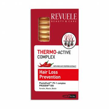 Термоактивный комплекс Revuele Thermo Active Complex Hair Loss Prevention против выпадения волос, 8*5 мл Термоактивный комплекс Revuele Thermo Active Complex Hair Loss Prevention против выпадения волос, 8*5 мл