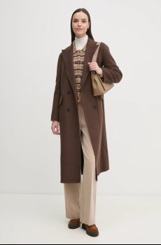 Пальто с примесью шерсти Pedro del Hierro