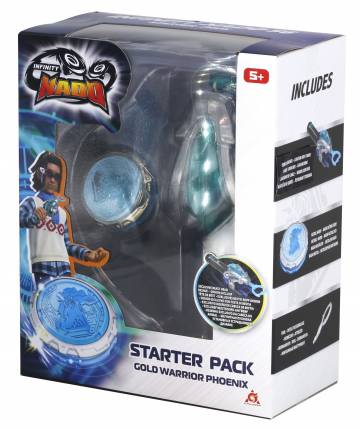 Дзиґа Infinity Nado VI Starter pack Gold warrior phoenix (EU654113) Дзиґа Infinity Nado VI Starter pack Gold warrior phoenix (EU654113)