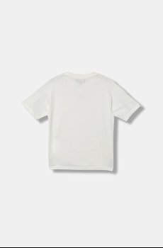 Детская хлопковая футболка Emporio Armani