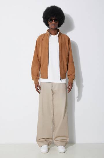 Замшевая куртка Baracuta G9 Suede мужская цвет коричневый переходная BRCPS0939 Замшевая куртка Baracuta G9 Suede мужская цвет коричневый переходная BRCPS0939