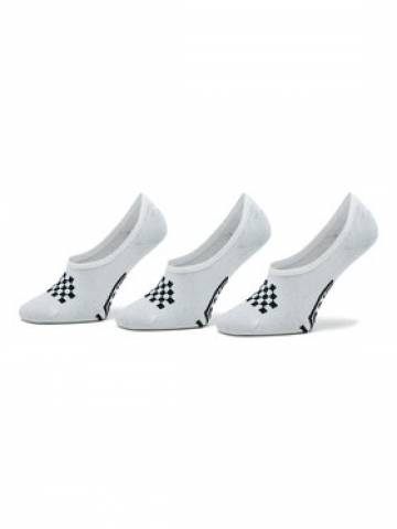 Vans Набір 3 пар низьких дитячих шкарпеток Classic Canoodle Rox VN0007BCYB21 Білий Vans Набір 3 пар низьких дитячих шкарпеток Classic Canoodle Rox VN0007BCYB21 Білий