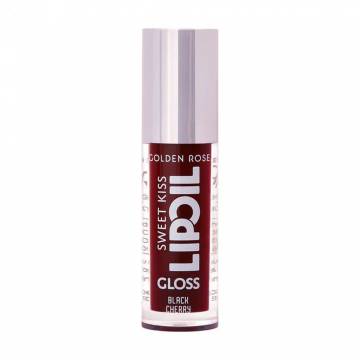 Масло для губ Golden Rose Sweet Kiss Lip Oil Gloss 08 Black Cherry, 4.7 мл Масло для губ Golden Rose Sweet Kiss Lip Oil Gloss 08 Black Cherry, 4.7 мл
