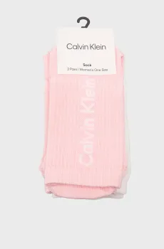 Женские носки (2 пары) BACK Разноцветный ONESIZE Calvin Klein 701235379