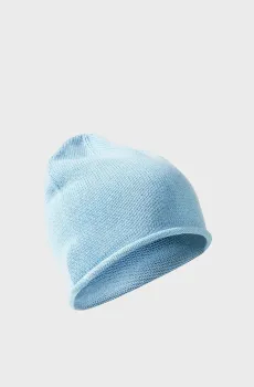 Женская голубая шапка Beanie Голубой ONESIZE Camel Active 306620-4M62-42