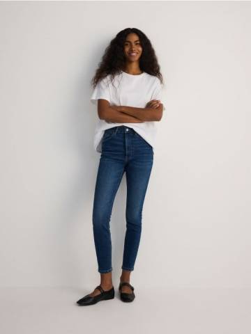 Reserved - Джинси slim fit з вузькою посадкою - темно-синій - 574CY-59J Reserved - Джинси slim fit з вузькою посадкою - темно-синій - 574CY-59J