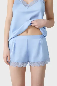 Женские голубые шорты DESIRE Голубой L Etam 6550884