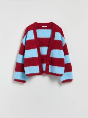 Reserved - Кардиган у смужку - різнобарвний - 497GP-MLC