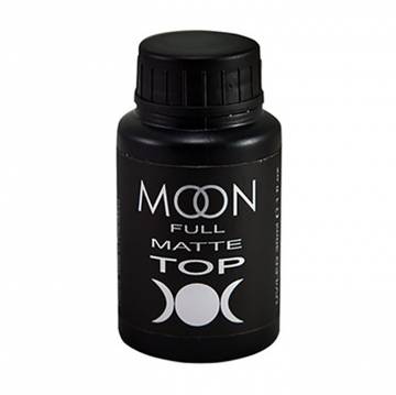 Матовый топ для гель-лака Moon Full Top Matte, 30 мл Матовый топ для гель-лака Moon Full Top Matte, 30 мл