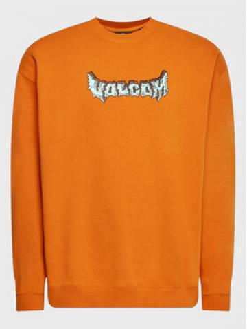Volcom Світшот Nofing A4612305 Оранжевий Loose Fit Volcom Світшот Nofing A4612305 Оранжевий Loose Fit