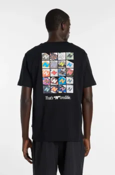 Мужская черная футболка N Collage Черный L New Balance MT6161TQBK