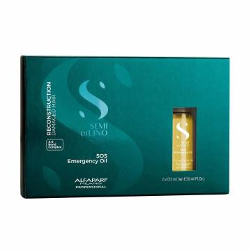 Масло для волос Alfaparf Semi Di Lino SOS Emergency Oil, 6*13 мл Масло для волос Alfaparf Semi Di Lino SOS Emergency Oil, 6*13 мл