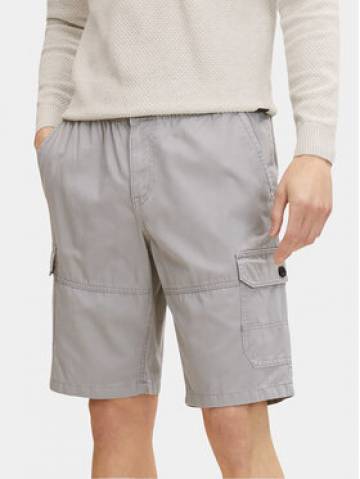 Tom Tailor Шорти з тканини 1031446 Сірий Regular Fit Tom Tailor Шорти з тканини 1031446 Сірий Regular Fit