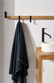 Рушник для обличчя - чорний