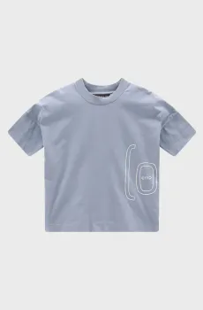 Женская голубая футболка LOOSE Голубой M CMP 35F4946-A125