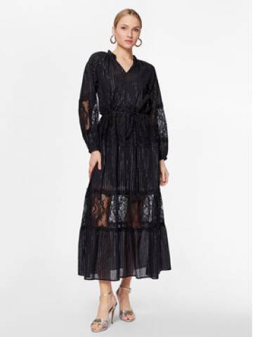 TWINSET Повсякденна сукня 231TT2093 Чорний Regular Fit TWINSET Повсякденна сукня 231TT2093 Чорний Regular Fit
