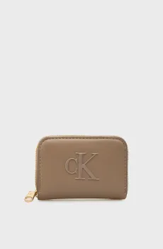 Женский бежевый кошелек MEDIUM Бежевый ONESIZE Calvin Klein LV04F1154G
