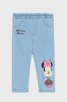 Джинси з утепленням Minnie Mouse - синій