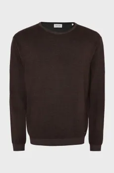 Мужской темно-коричневый шерстяной джемпер Коричневый XXL Pierre Cardin PC.-C5 52240.5176