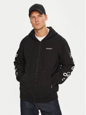Off-White Світшот OMBE013F22FLE0061001 Чорний Regular Fit Off-White Світшот OMBE013F22FLE0061001 Чорний Regular Fit
