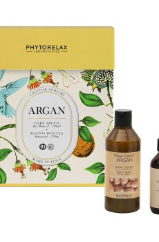 Набор для тела Phytorelax Laboratories Argan (гель для душа, 250 мл + масло для лица, тела и волос, 100 мл)