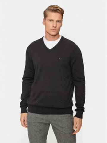 Tommy Hilfiger Светр MW0MW14745 Чорний Regular Fit