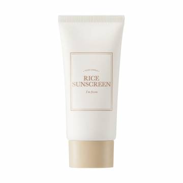 Минеральный солнцезащитный крем для лица Im From Rice Sunscreen SPF 50+ PA++++, 50 мл Минеральный солнцезащитный крем для лица Im From Rice Sunscreen SPF 50+ PA++++, 50 мл