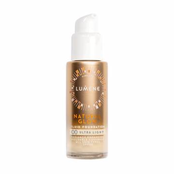 Тонирующий флюид для лица Lumene Natural Glow Fluid Foundation SPF 20, 00 Ultra Light, 30 мл Тонирующий флюид для лица Lumene Natural Glow Fluid Foundation SPF 20, 00 Ultra Light, 30 мл
