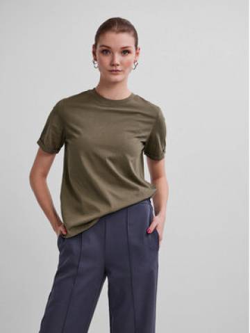 Pieces Футболка Ria 17086970 Зелений Regular Fit Pieces Футболка Ria 17086970 Зелений Regular Fit