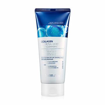 Антивозрастная увлажняющая пенка для умывания FarmStay Collagen Water Full Moist Deep Cleansing Foam с коллагеном, 180 мл Антивозрастная увлажняющая пенка для умывания FarmStay Collagen Water Full Moist Deep Cleansing Foam с коллагеном, 180 мл