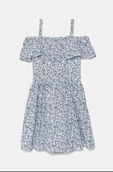 Хлопковое детское платье Guess