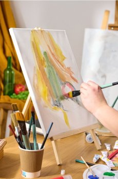 Полотно для малювання - білий