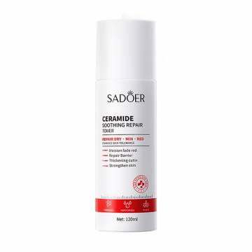 Тонер для чувствительной кожи лица Sadoer Ceramide Soothing Repair Toner с церамидами, 120 мл