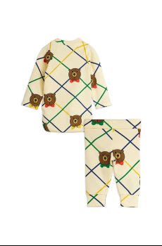 Комплект для младенцев с хлопком Mini Rodini Bear 2 шт