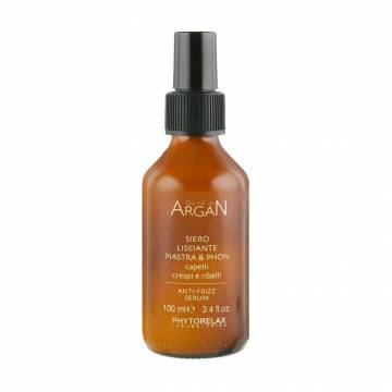 Сыворотка Phytorelax Laboratories Argan Anti-Frizz Serum для разглаживания волос, 100 мл Сыворотка Phytorelax Laboratories Argan Anti-Frizz Serum для разглаживания волос, 100 мл