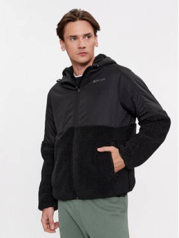 Kappa Демісезонна куртка Logo 331E2RW Чорний Regular Fit Kappa Демісезонна куртка Logo 331E2RW Чорний Regular Fit