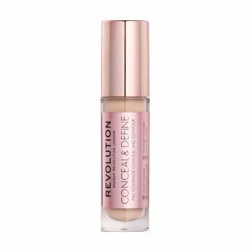 Консилер для лица Makeup Revolution Conceal and Define Concealer C4, 4 г Консилер для лица Makeup Revolution Conceal and Define Concealer C4, 4 г