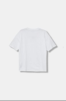 Детская хлопковая футболка Guess