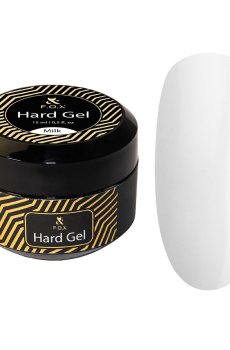 Жидкий строительный гель для ногтей F.O.X Hard Gel, Cover Milk, 15 мл