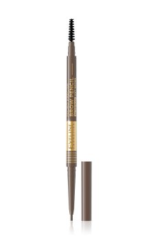 Водостойкий карандаш для бровей Eveline Cosmetics Micro Precise Brow Pencil 02 Soft Brown, 1.2 г