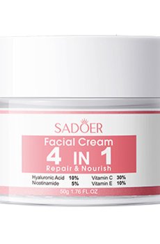 Крем для лица Sadoer 4 In 1 Repair & Nourish Facial Cream, 50 г
