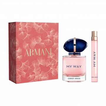 Парфюмированный набор женский Giorgio Armani My Way (парфюмированная вода, 10 мл + парфюмированная вода, 30 мл) Парфюмированный набор женский Giorgio Armani My Way (парфюмированная вода, 10 мл + парфюмированная вода, 30 мл)