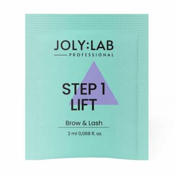 Средство для ламинирования бровей и ресниц Joly:Lab Brow & Lash Step 1 Lift, 2 мл Средство для ламинирования бровей и ресниц Joly:Lab Brow & Lash Step 1 Lift, 2 мл