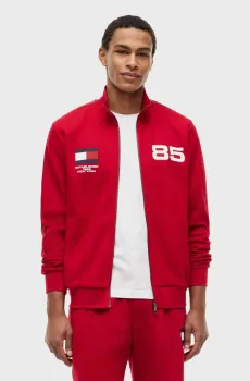 Мужская красная спортивная кофта COUNTRIES Красный XL Tommy Hilfiger MW0MW43902