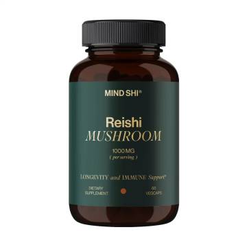 Гриб Рейши Mind Shi Reishi Mushrooms 1000 мг, 60 капсул Гриб Рейши Mind Shi Reishi Mushrooms 1000 мг, 60 капсул