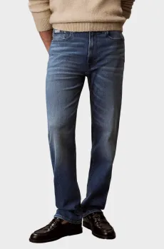 Мужские синие джинсы STANDARD STRAIGHT EMBERS JEAN Синий 34-32 Calvin Klein Jeans LV04RE782G