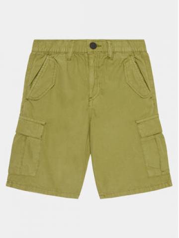 Guess Шорти з тканини L4GD23 WBHQ0 Зелений Regular Fit Guess Шорти з тканини L4GD23 WBHQ0 Зелений Regular Fit