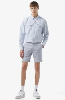 Мужские голубые шорты Голубой 46 Lacoste FH0405J2G